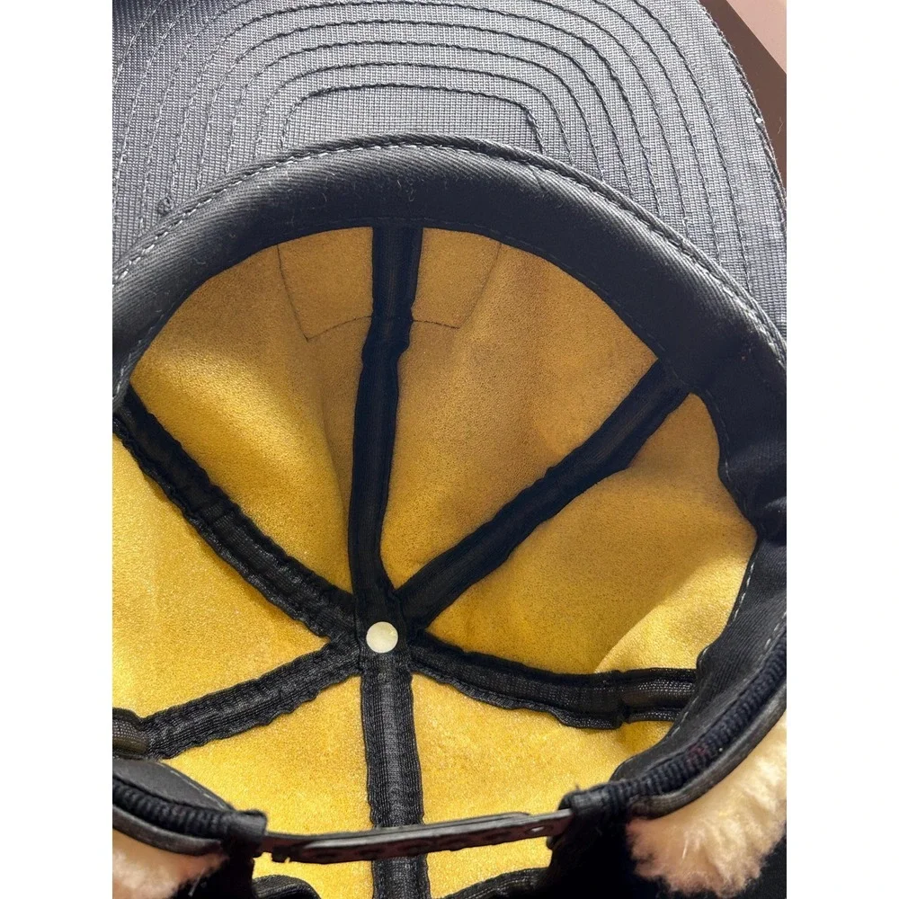 Vtg 80s JOHN DEERE Corduroy Patch Hat USA Louisville Snap Back New Old Stock‎